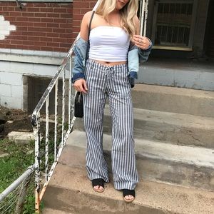 Flowy Striped Pants
